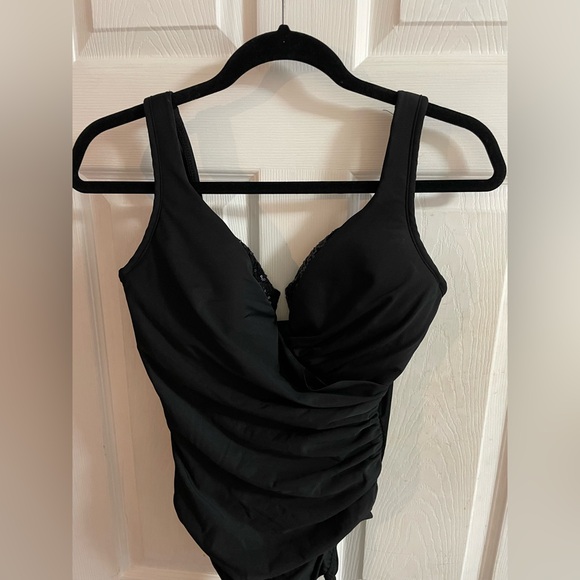 Miraclesuit Black One Piece Swimsuit - Picture 3 of 5